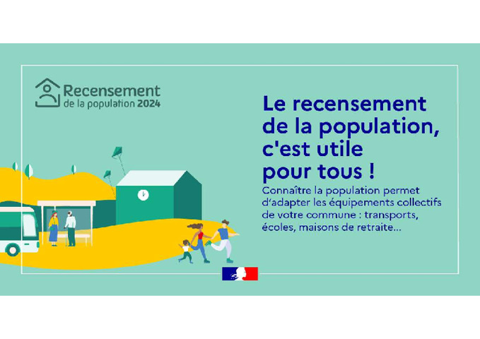 le recensement de la population c'est utile pour tous !