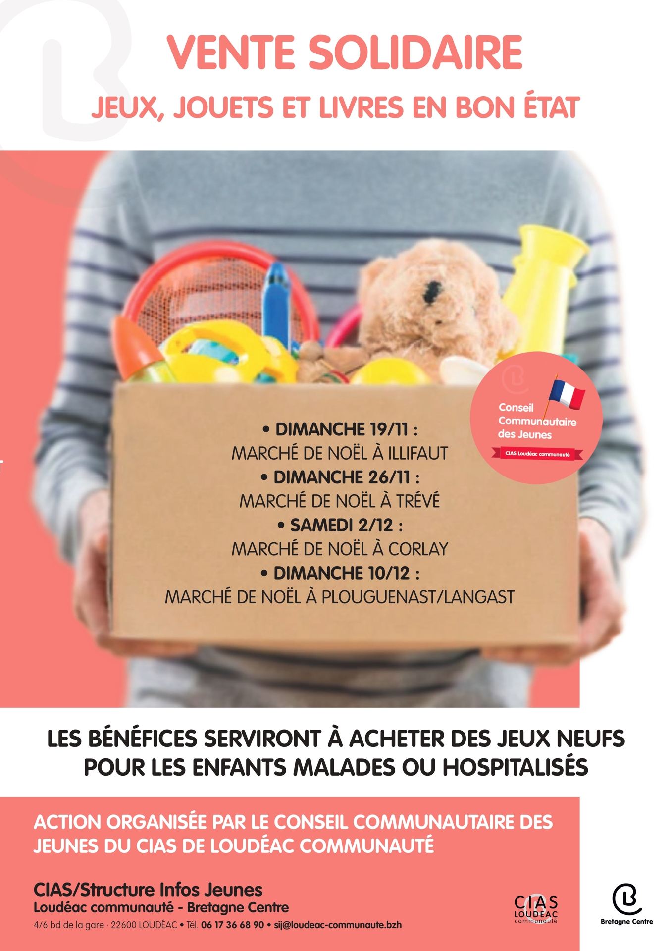VENTE SOLIDAIRE/PROFIT AUX ENFANTS HOSPITALISES