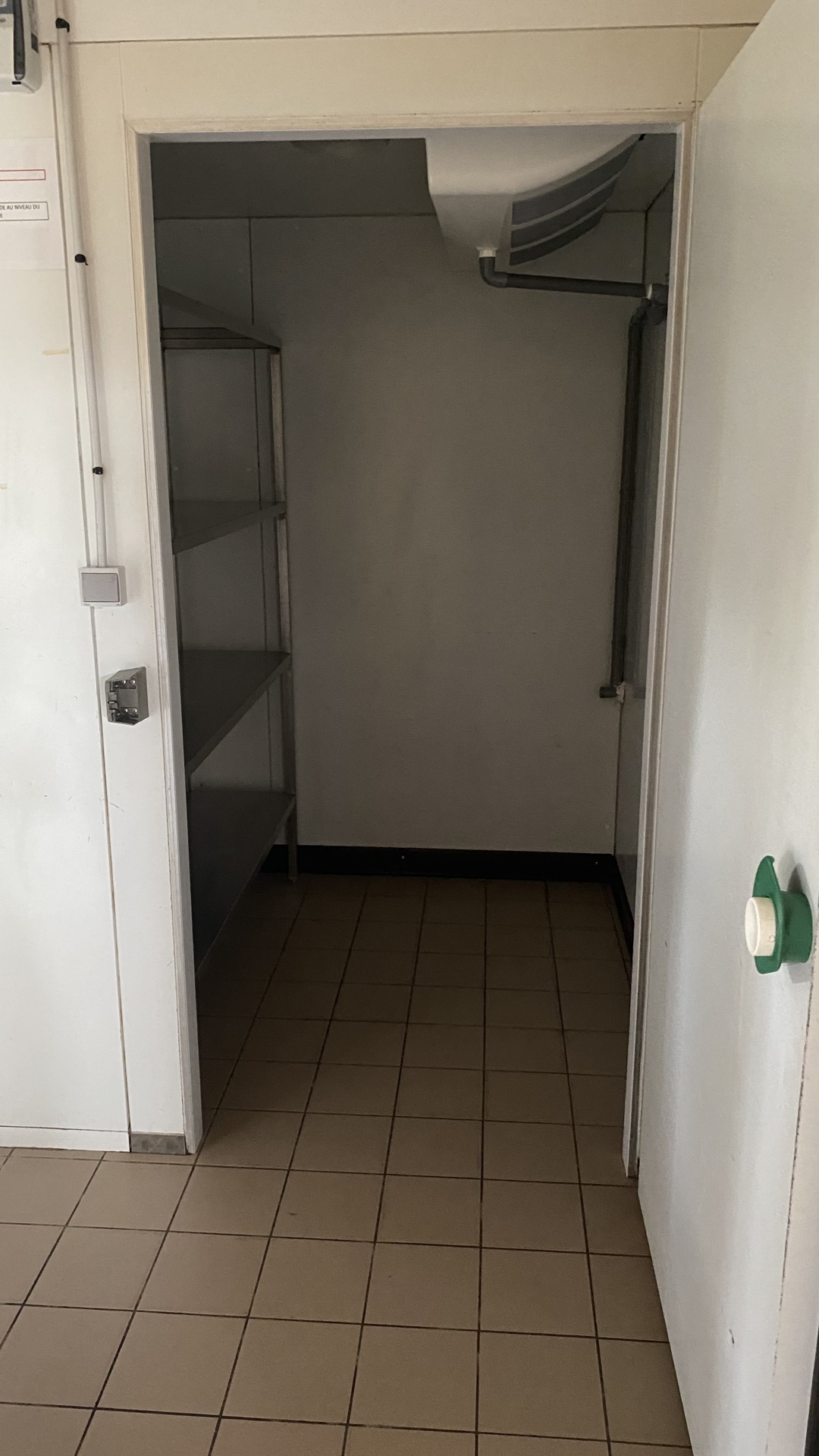 chambre froide<br />
