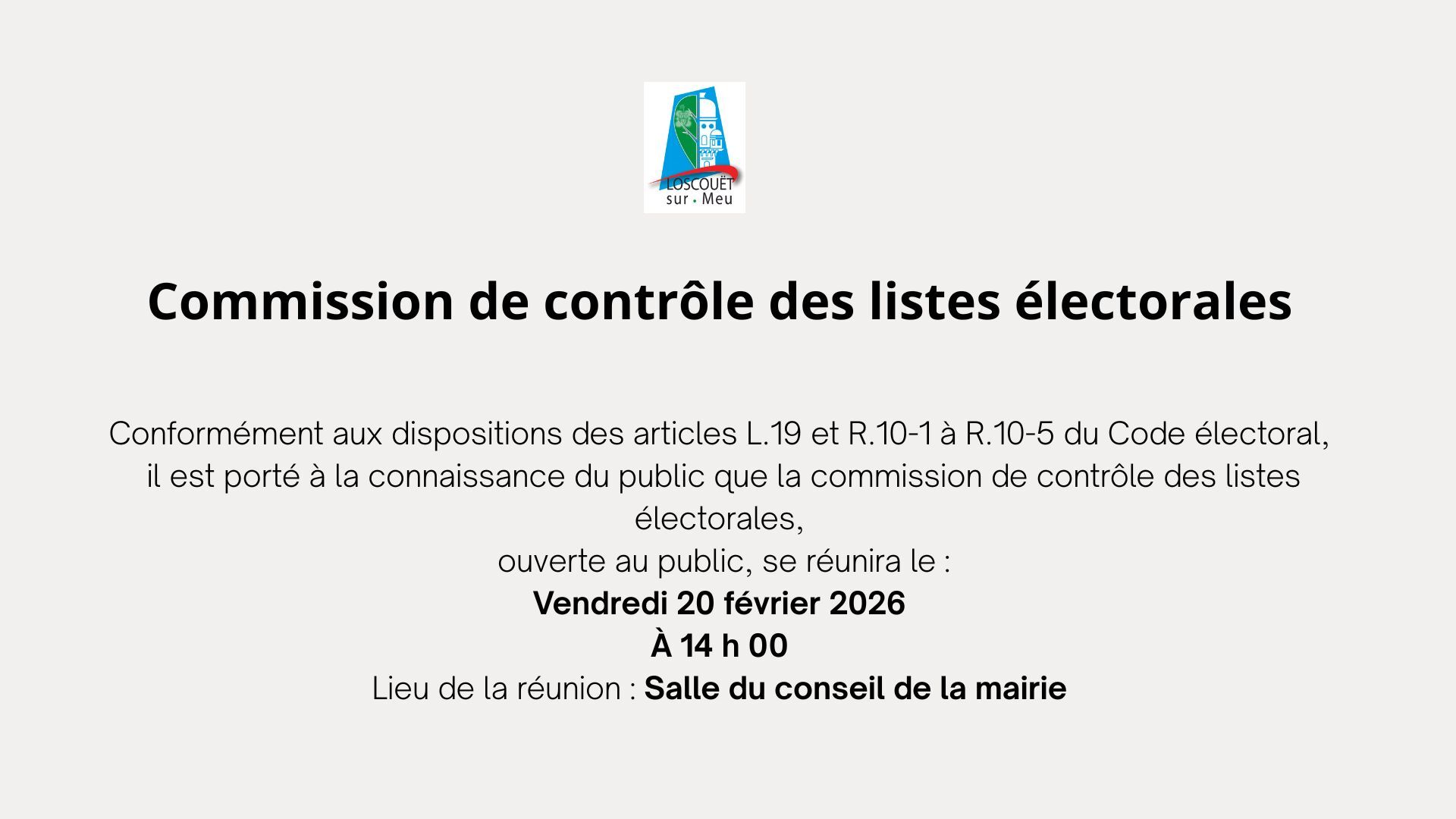 Commission de contrôle des listes électorales