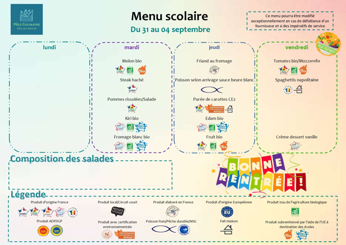 aller vers Ecole 🌸 Bonne rentrée à tous les enfants ! 🌸<br />
<br />
Une nouvelle année commence, remplie de découvertes, de jeux, de rencontres et de beaux moments à partager. 📚✨<br />
<br />
Nous souhaitons à tous les enfants une très belle rentrée, pleine de sourires, de confiance et de réussite !<br />
Et une pensée particulière pour ceux qui font leurs premiers pas à l’école. 💕🎒<br />
<br />
Très belle rentrée à tous ! 🌈
