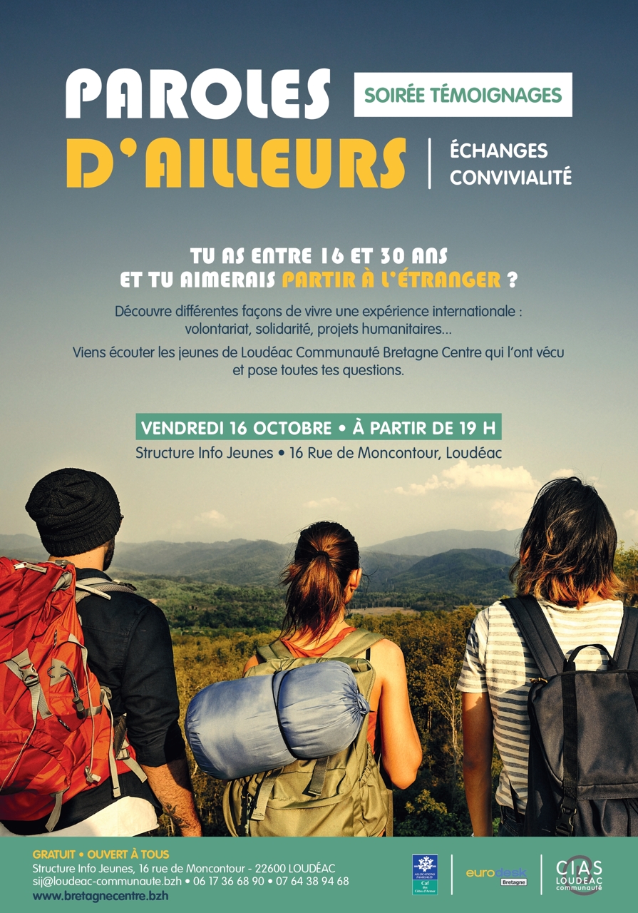 Soirée témoignages -Parole d'Ailleurs