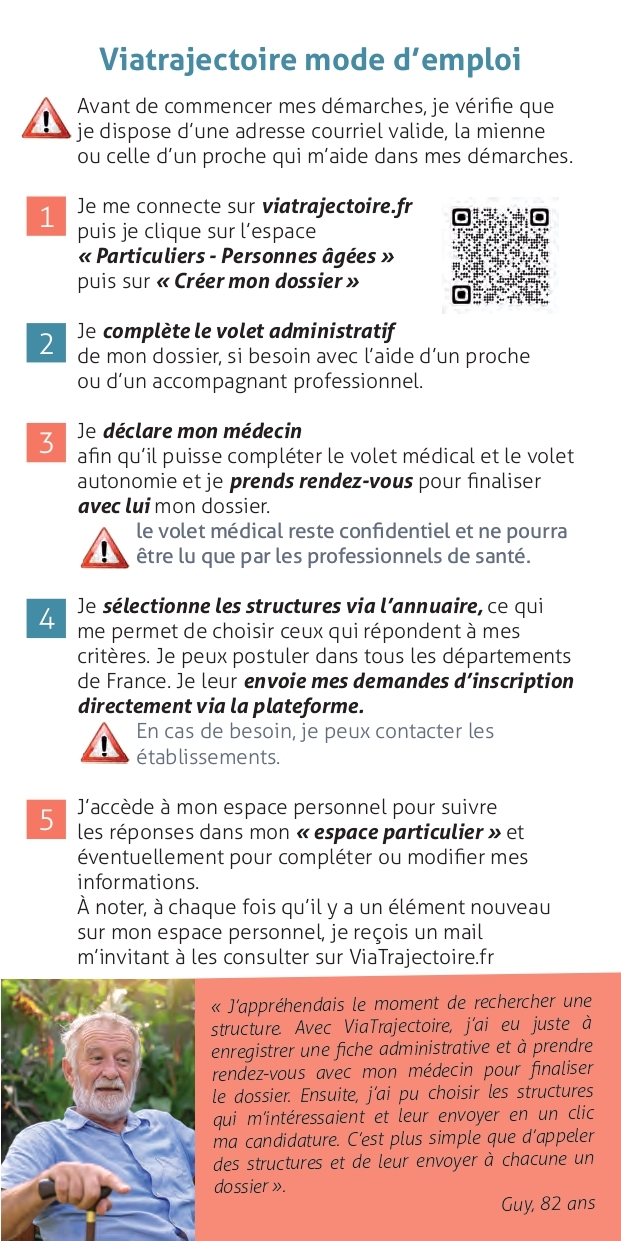 Vous recherchez un établissement pour vous ou votre proche âgé